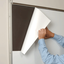 Pizarra blanca adhesiva impermeable, fácil de escribir y borrar, papel de  borrado en seco, adhesivo de pared, autoadhesivo, pizarra blanca, papel